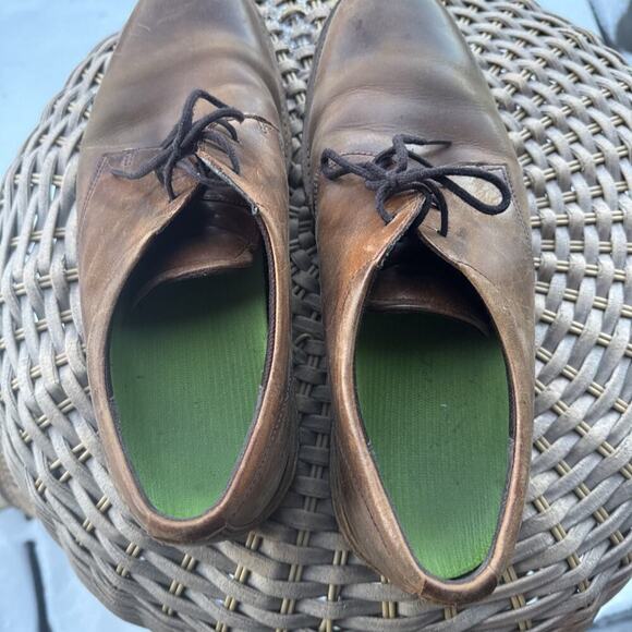 ECCO Shoes Mens 46 12 Brown Shock Point Oxford Leather W/ Superfeet Inserts main image 11